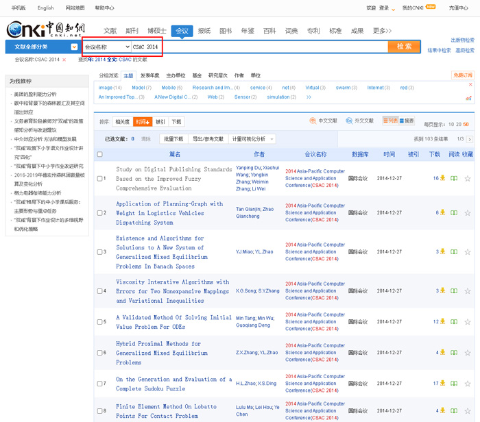 CNKI Index